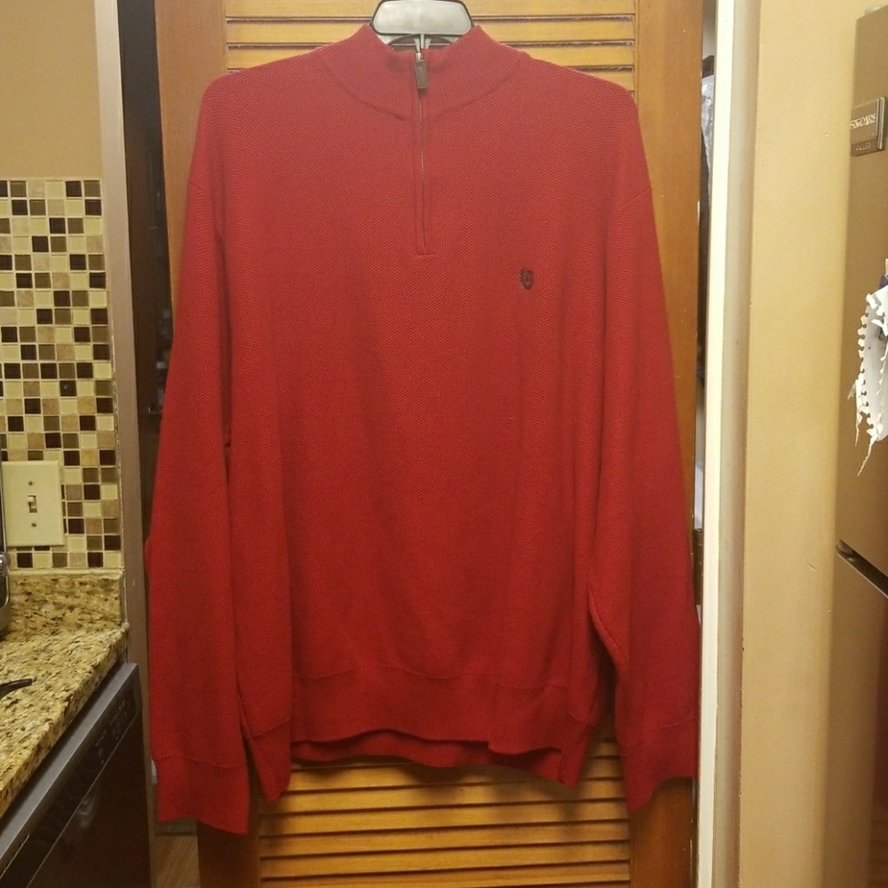 NWT Red Chaps sweater size 4XB/4TF.